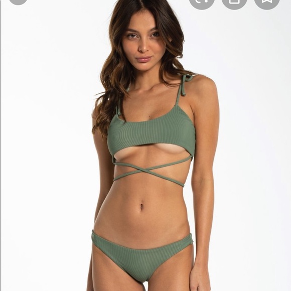 Princess Polly Other - Almost Naked Kay Bottom- Olive